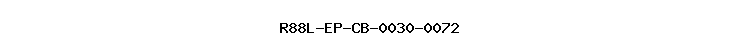 R88L-EP-CB-0030-0072
