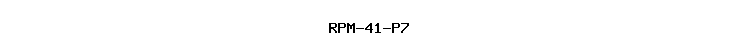 RPM-41-P7