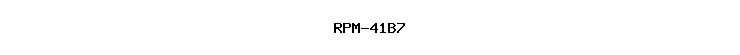 RPM-41B7