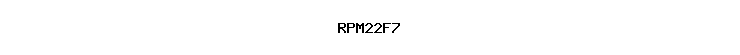 RPM22F7