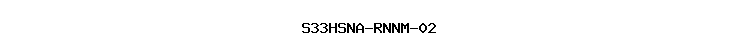 S33HSNA-RNNM-02