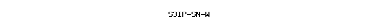 S3IP-SN-W