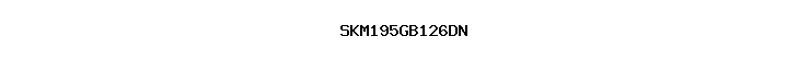 SKM195GB126DN