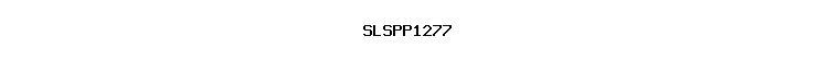 SLSPP1277