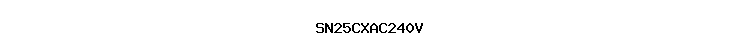 SN25CXAC240V