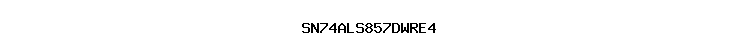 SN74ALS857DWRE4