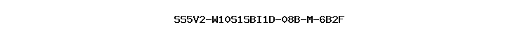 SS5V2-W10S1SBI1D-08B-M-6B2F