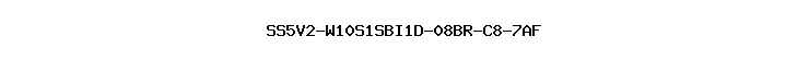 SS5V2-W10S1SBI1D-08BR-C8-7AF