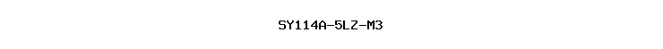 SY114A-5LZ-M3