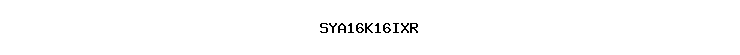 SYA16K16IXR