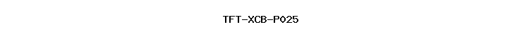 TFT-XCB-P025
