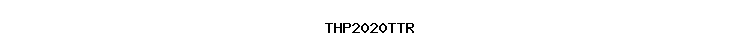 THP2020TTR