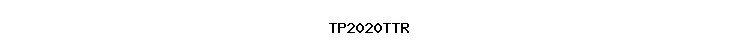 TP2020TTR