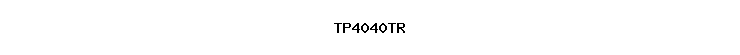 TP4040TR