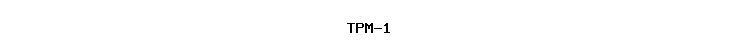 TPM-1