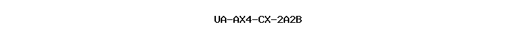 UA-AX4-CX-2A2B
