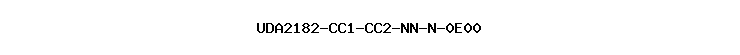 UDA2182-CC1-CC2-NN-N-0E00