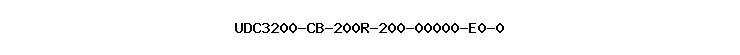 UDC3200-CB-200R-200-00000-E0-0