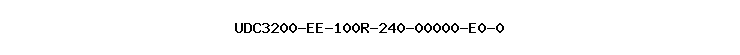 UDC3200-EE-100R-240-00000-E0-0
