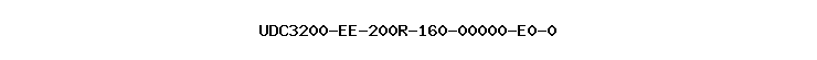UDC3200-EE-200R-160-00000-E0-0