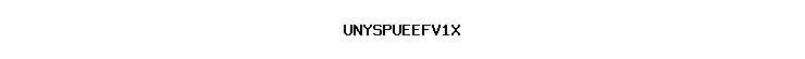 UNYSPUEEFV1X