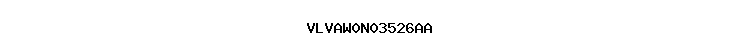 VLVAW0N03526AA
