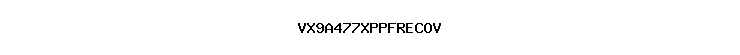 VX9A477XPPFRECOV