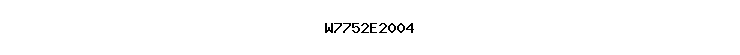 W7752E2004