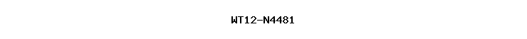 WT12-N4481