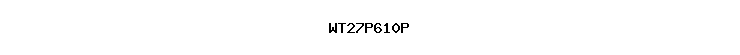 WT27P610P
