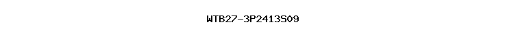 WTB27-3P2413S09