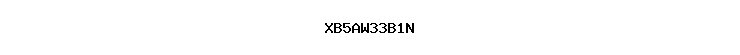 XB5AW33B1N