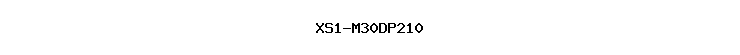 XS1-M30DP210