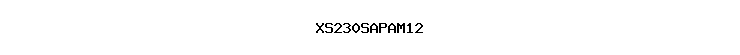 XS230SAPAM12