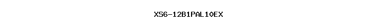 XS6-12B1PAL10EX
