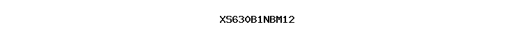 XS630B1NBM12