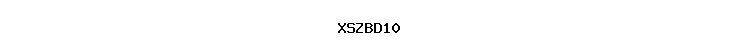 XSZBD10