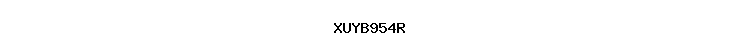 XUYB954R