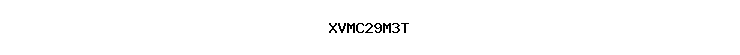 XVMC29M3T