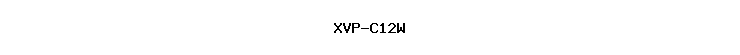 XVP-C12W