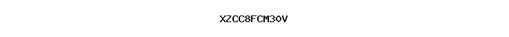 XZCC8FCM30V