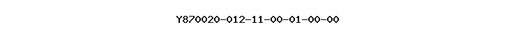 Y870020-012-11-00-01-00-00