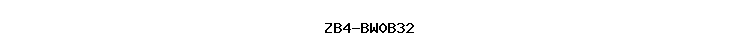 ZB4-BW0B32