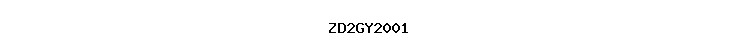 ZD2GY2001