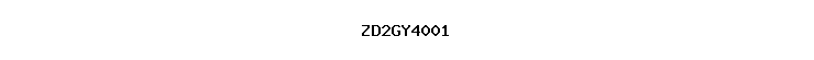 ZD2GY4001