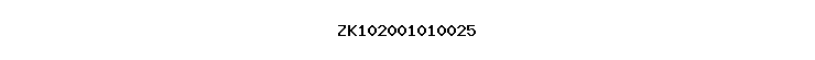 ZK102001010025